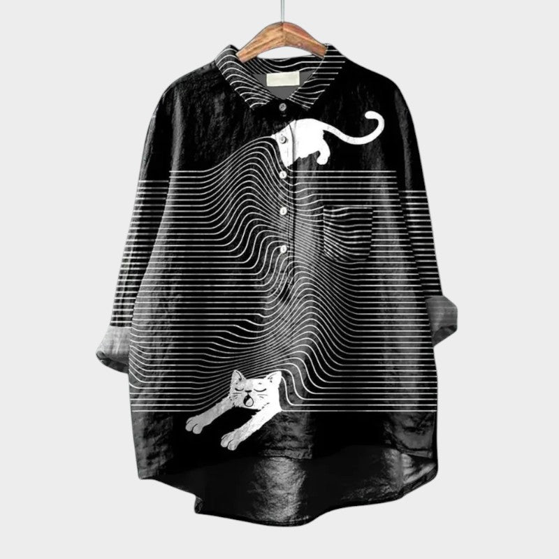 Caroline - Klassisk Bluse